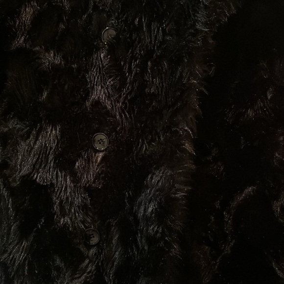 The kooples faux fur jacket black size Small - Picture 7 of 7
